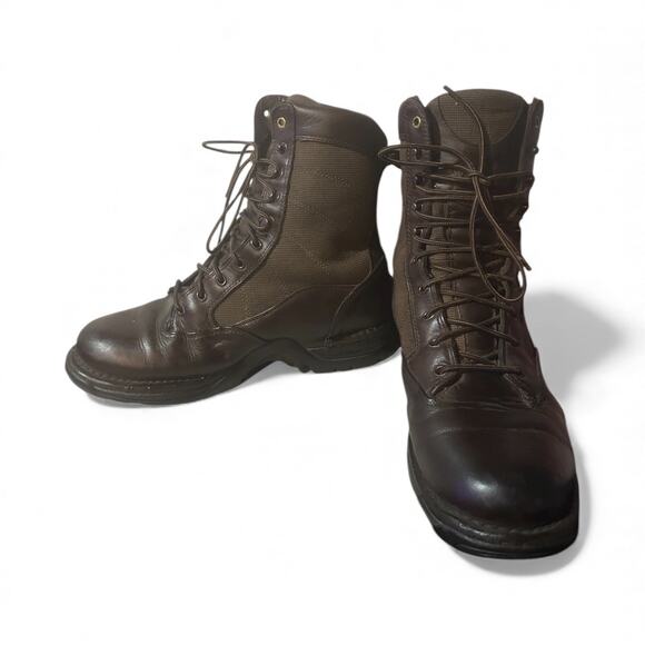 Danner Pronghorn Leather Boots Mens 10 D 8” Brown Waterproof Hunt Work Outdoor - Picture 3 of 7